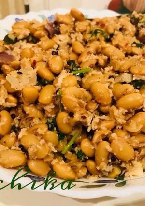 A picture of Soyabean upma.