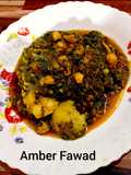 Aloo palak chana