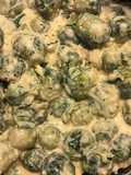 Choux de Bruxelles à la crème de moutarde et citron confit