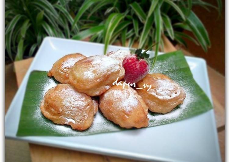 Resep Tape Singkong Goreng Tepung (Rondo royal) Anti Gagal