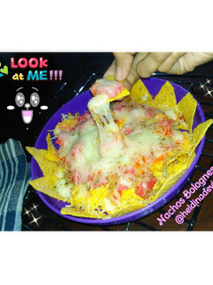 Foto resep Nachos Bolognese 🍃