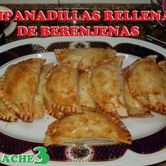 Una foto de Empanadillas rellenas con relleno de berenjenas