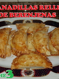 Una foto de Empanadillas rellenas con relleno de berenjenas