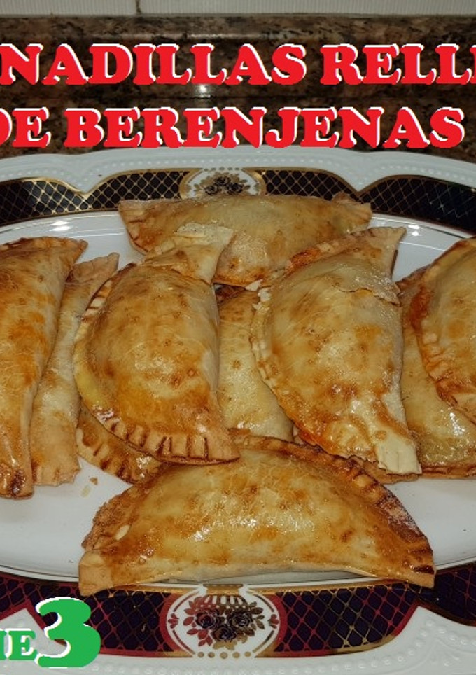 Una foto de Empanadillas rellenas con relleno de berenjenas