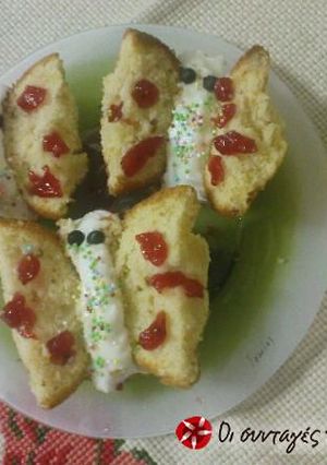 Φωτογραφία της συνταγής Muffins Πεταλούδες