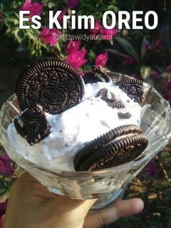 Foto resep Es Krim Oreo Homemade