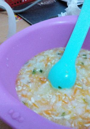 Foto resep Bubur sayur MPASI 8+