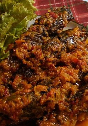 Foto resep Lele bumbu merah pedas nampol