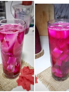 Foto resep #225 Es Sirup Buah Naga