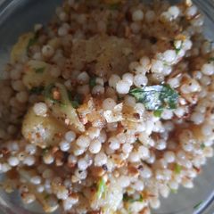 A picture of Sabudana Khichdi.