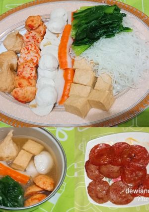 Foto resep Sup Aneka Bakso Seafood/ Sukiyaki/ Shabu