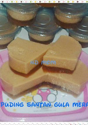 Foto resep Puding santan gula merah