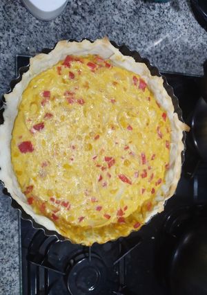 Una foto de Tarta crema de choclo