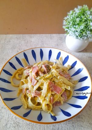 Foto resep Fettucini Alfredo