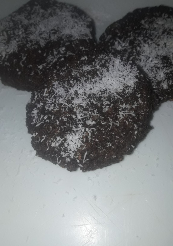 Una foto de Galletitas keto de lino y coco