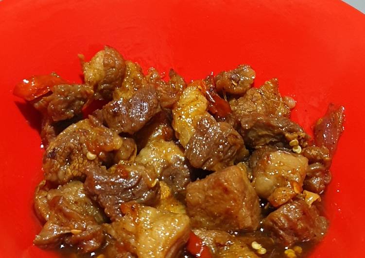 Bumbu #9 Oseng Mercon Tetelan | Bahan Membuat #9 Oseng Mercon Tetelan Yang Lezat