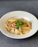 Mì pasta sốt kem nấm