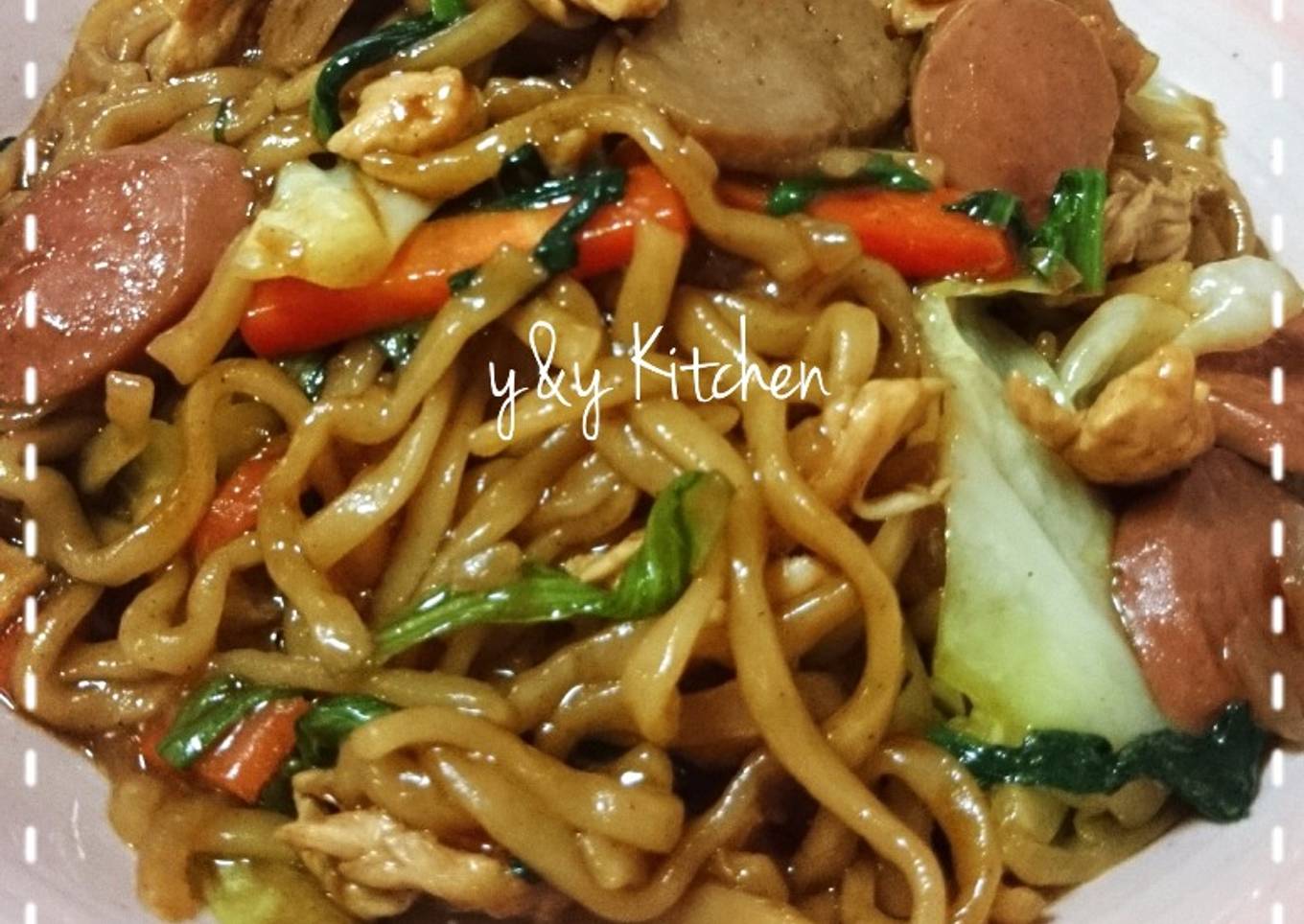 Mie goreng special+kecap ikan