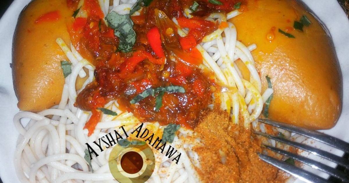 Palm oil sauce Recipe by Ayshat Adamawa(U. Maduwa) Cookpad