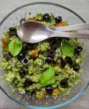 Cuscús de brócoli y verduras