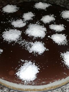 A picture of Amazing Bounty Cheesecake 😋.