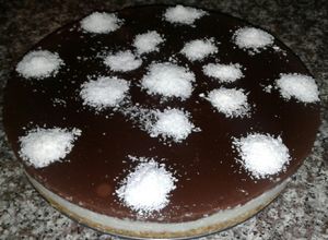 صورة لوصفة تشيز كيك الباونتي روعة 😋