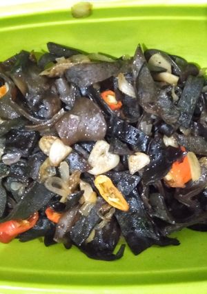 Foto resep 34. Tumis Jamur Kuping Pedas