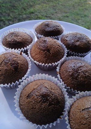 Una foto de Muffins de chocolate🧁!!