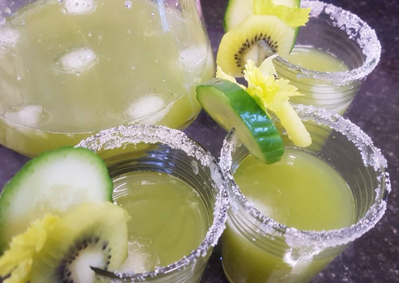 🥝🥒Kiwi & Cucumber refresher🏜