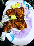 Half chicken grill