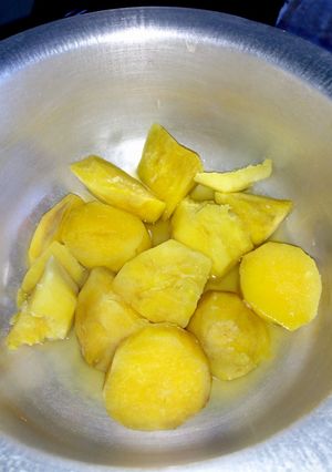 A picture of Boiled gwaci.