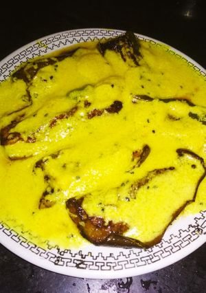বেগুন বাসন্তী (begun basonti recipe in Bengali) রেসিপির প্রধান ছবি