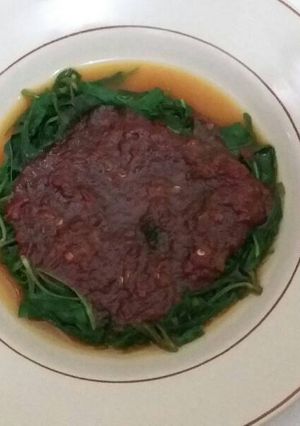 Foto resep Rujak Kangkung Ala Bundis