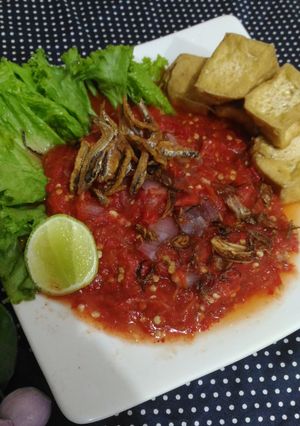 Foto resep Sambalado Uok Teri praktis
