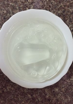 Hình của món Giải nhiệt ngày nóng Rau câu nước dừa.