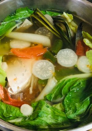 A picture of Island Cooking - Fish in Broth | Sinabawan na Isda | Pangat.