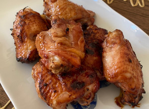 A picture of Teriyaki grilled chicken - marinate for 5 mins and and oven will do the rest!🍗.