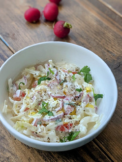 A picture of Red Radish Salad.