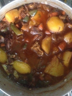 A picture of Beef stew.