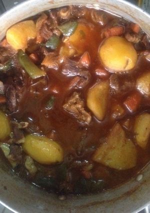 A picture of Beef stew.