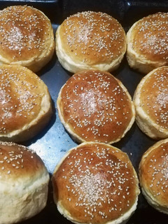 Una foto de Pan de hamburguesas 🍔