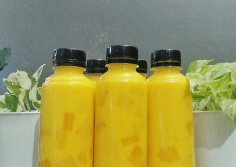 Cara Gampang Membuat Mango Milk Jelly yang Enak Banget