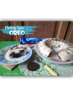 Foto resep Puding Susu Oreo
