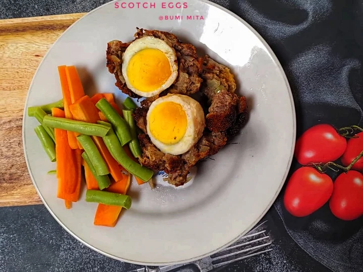 Cara Gampang Menyiapkan Resep  Scotch Eggs yang Lezat, Menggugah Selera