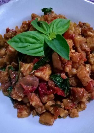 Foto resep Tempe sambel kemangi