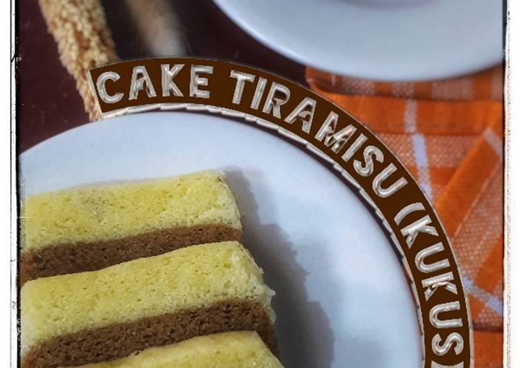 Cake Tiramisu (Kukus)