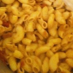 A picture of Penne arrabiata.