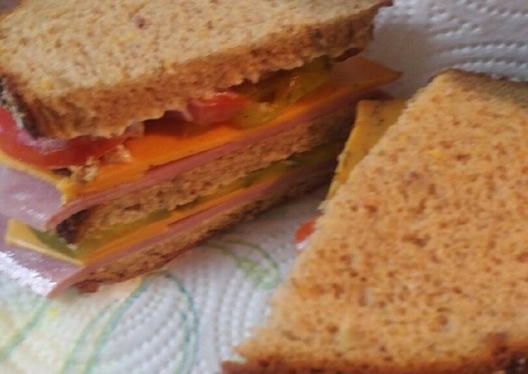 Recipe of Super Quick Homemade Unhinge your Jaw Sandwich