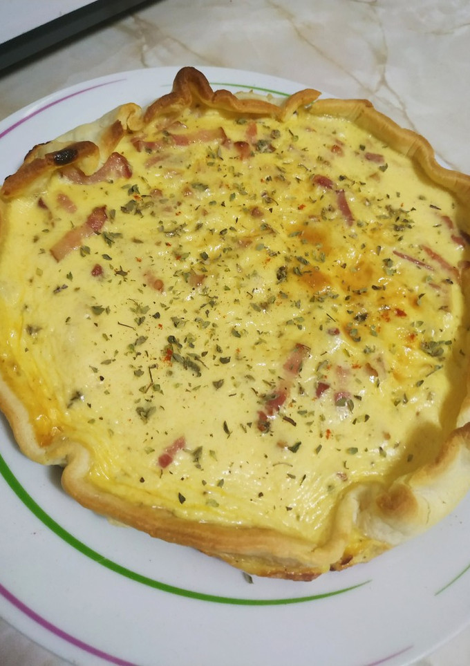 Una foto de Quiche lorraine