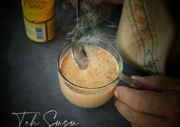 Resep Teh Susu Kayu Manis Bubuk (daalacheenee Chay), Enak Banget